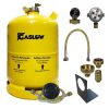 Single Gaslow 11kg Cylinder Kit With Bracket & Black Fill Point